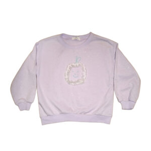 Girls Long Sleeves Round Neck Sweatshirt